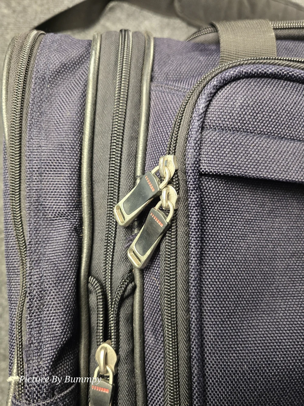 Embark Navy Blue Soft Sided Travel Bag.